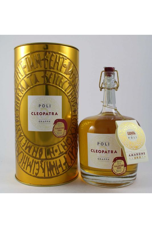 Poli - Grappa Cleopatra Amarone Oro Ml. 700 Divine Golosità Toscane