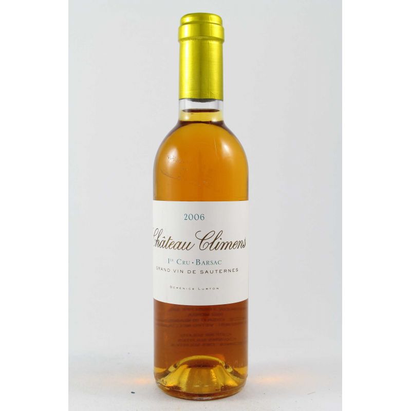 Chateau Climens - Sauternes Climens 1 Cru Barsac 2006 Ml. 375 Divine Golosità Toscane