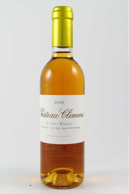 Chateau Climens - Sauternes Climens 1 Cru Barsac 2006 Ml. 375 Divine Golosità Toscane