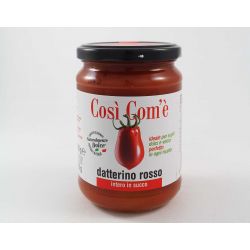 Così Com'è Datterino Rosso Intero In Succo Gr. 350 Divine Golosità Toscane