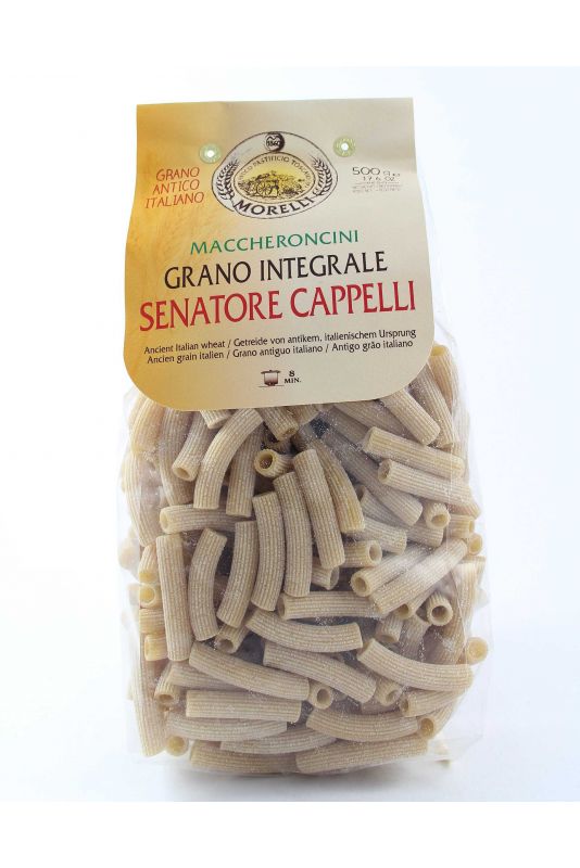 Pasta Of Whole Wheat Flour Senatore Cappelli Maccheroni Gr. 500 Divine Golosità Toscane