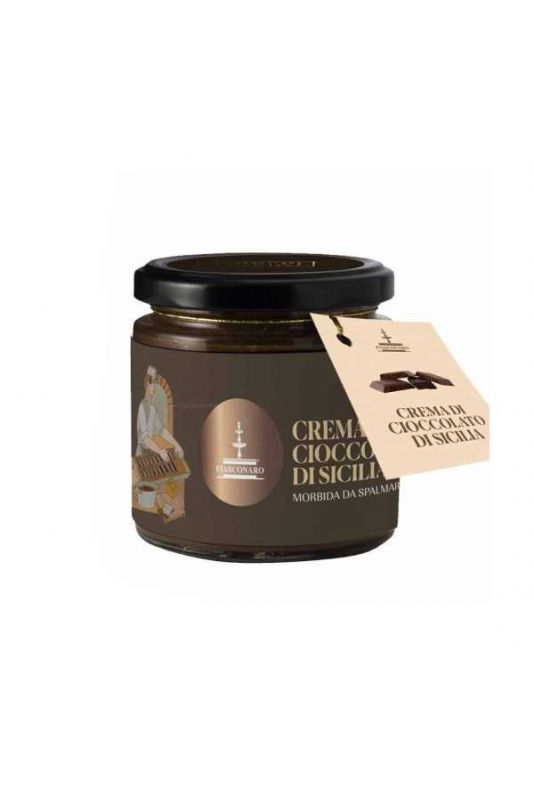 Fiasconaro Nero Sublime Crema Di Cioccolato Di Sicilia Gr. 180 Divine Golosità Toscane