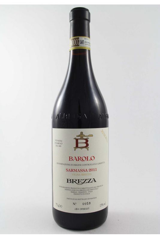 Brezza - Barolo Riserva Sarmassa Vigna Bricco 2011 Ml. 750 Divine Golosità Toscane