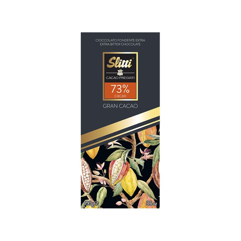 Slitti Tavoletta Gran Cacao 73% Gr. 100 Divine Golosità Toscane