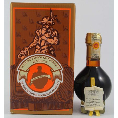 La Vecchia Dispensa Aceto Balsamico Tradizionale Di Modena DOP Extra Vecchio Ml. 100 Divine Golosità Toscane