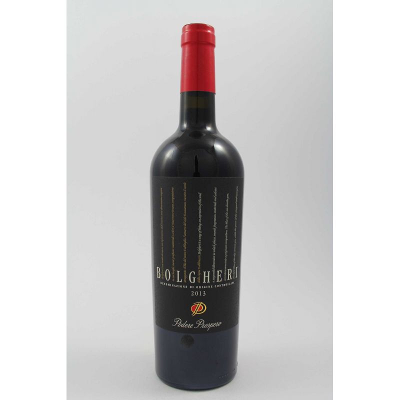 Podere Prospero - Bolgheri Rosso 2013 Ml. 750 Divine Golosità Toscane