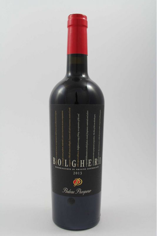 Podere Prospero - Bolgheri Rosso 2013 Ml. 750 Divine Golosità Toscane Podere Prospero - Bolgheri Rosso 2013 Ml. 750 Divine Golosità Toscane