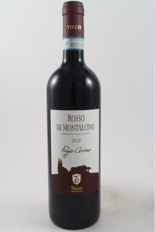 Tiezzi - Poggio Cerrino Rosso Di Montalcino 2018 Ml. 750 Divine Golosità Toscane