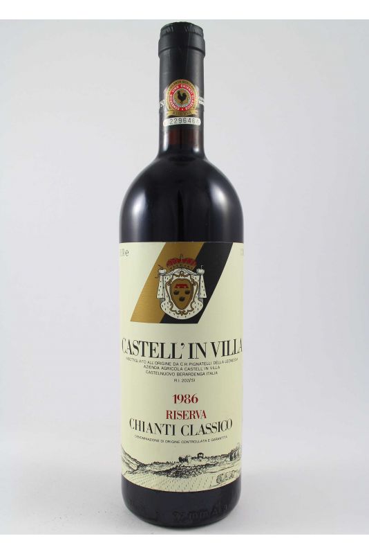 Castell' in Villa - Chianti Classico Riserva 1986 Ml. 750 Divine Golosità Toscane