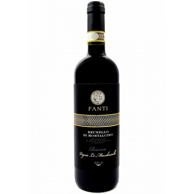 Fanti - Brunello Di Montalcino Riserva Vigna Le Macchiarelle 2010 Ml. 750 Divine Golosità Toscane