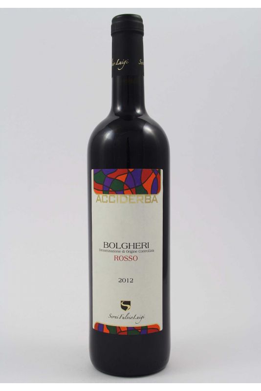 Serni Fulvio - Bolgheri Rosso Acciderba 2012 Ml. 750 Divine Golosità Toscane