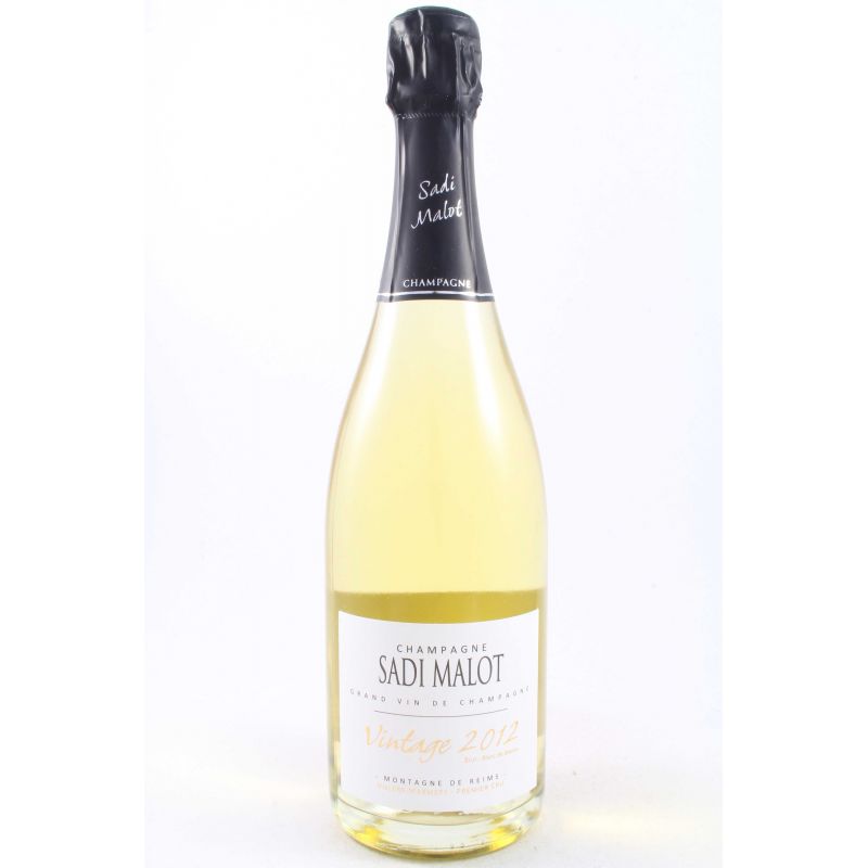 Sadi Malot - Champagne Premier Cru Blanc de Blancs Vintage Brut 2012 Ml. 750 Divine Golosità Toscane