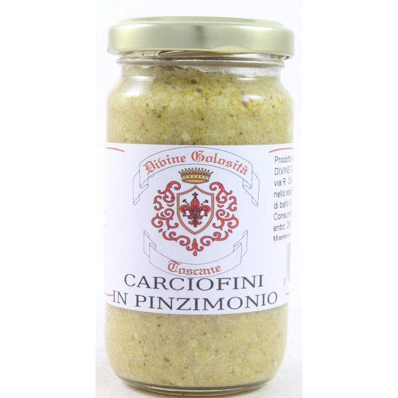 Divine Golosità Toscane Carciofi In Pinzimonio Gr. 180 Divine Golosità Toscane