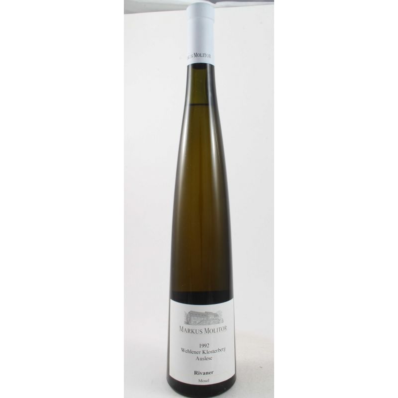 Markus Molitor - Wehlener Klosterberg Auslese Rivaner 1992 Ml. 750 Divine Golosità Toscane