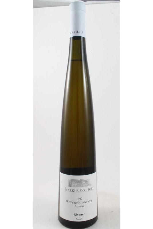 Markus Molitor - Wehlener Klosterberg Auslese Rivaner 1992 Ml. 750 Divine Golosità Toscane