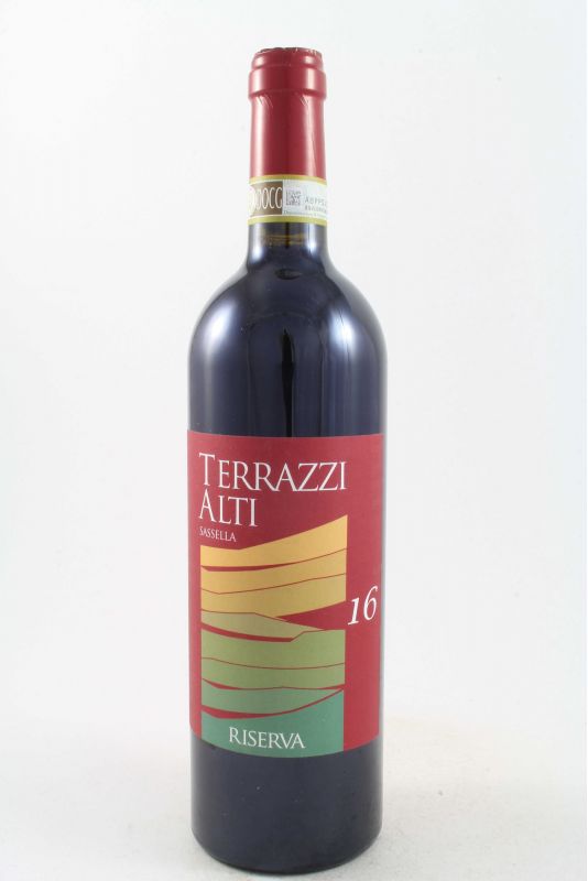 Terrazzi Alti - Sassella Valtellina Riserva 2016 Ml. 750  Divine Golosità Toscane