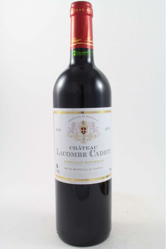 Chateau Lacombe Cadiot - Bordeaux Superior 2018 Ml. 750 - Divine Golosità Toscane